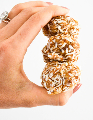 coconut fat balls