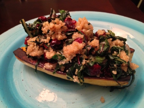 Maple-Roasted Delicata Squash Boats