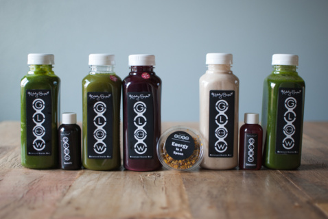 Kimberly Snyder's Glowbio Cleanse Juices and smoothies