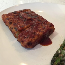 Tempeh BBQ Baby Back Ribs