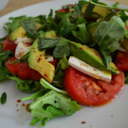 Vegan Avocado Caprese Salad