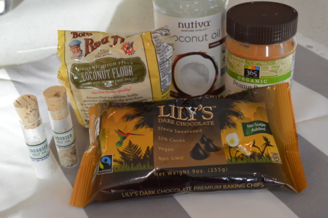 All the ingredients for raw, vegan, and gluten-free chocolate desserts