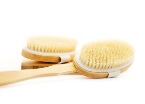 Two skin brushes