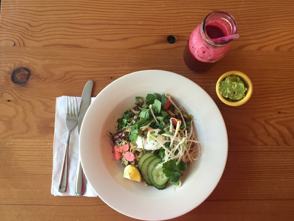 On The Wagon Detox Salad at the Bounty Kitchen
