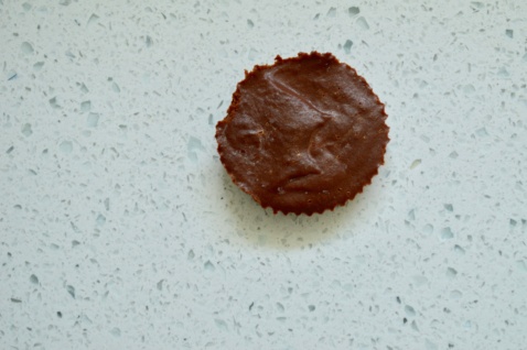 vegan pumpkin fudge cup