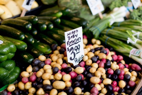 farmers market produce