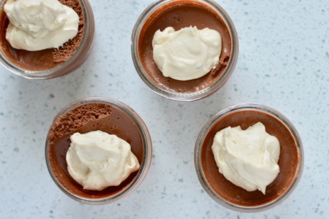 dairyfree dark chocolate mousse