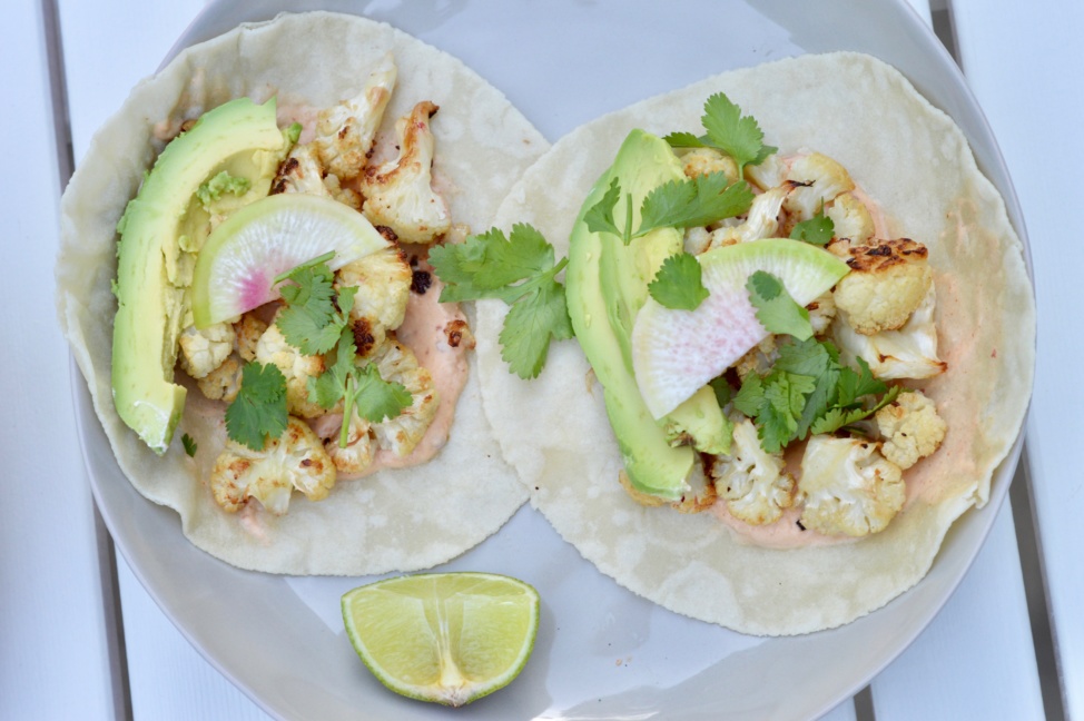 healthy cauliflower tacos