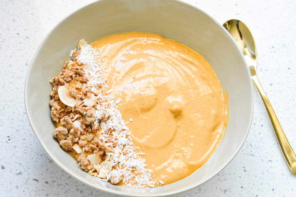 sweet potato smoothie bowl