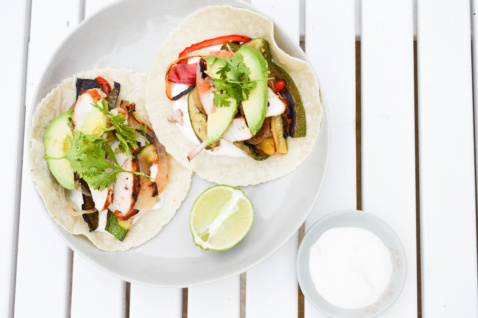 a healthy take on classic fajitas