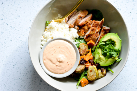 build your own burrito bowl