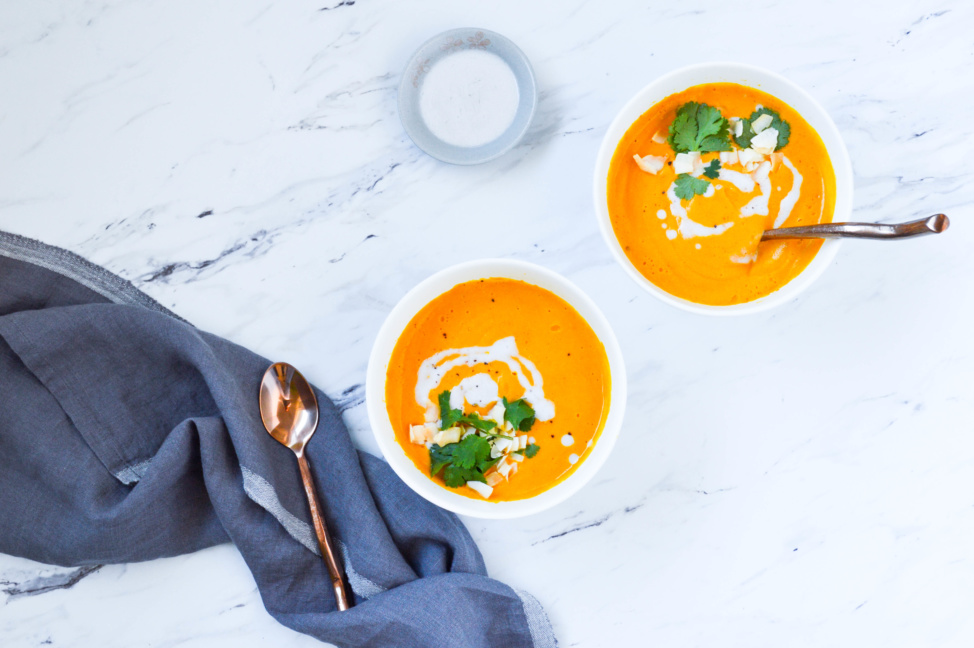 creamy roasted squash soup