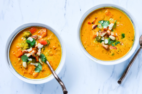vegan butternut squash curry