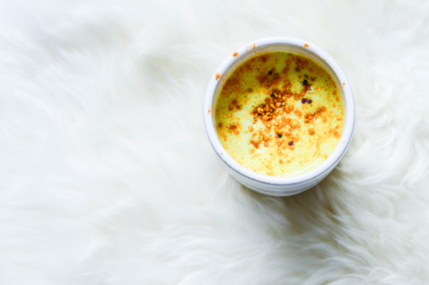 golden milk latte