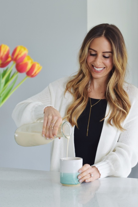 DIY nut milk