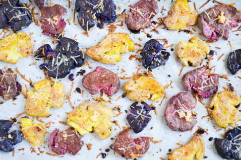 healthy crispy potatoes