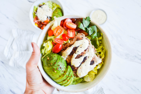 turkey burger bowl