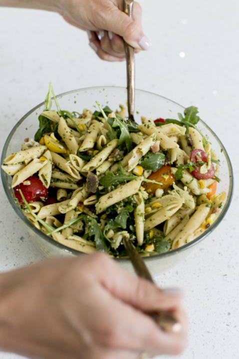 pesto pasta salad