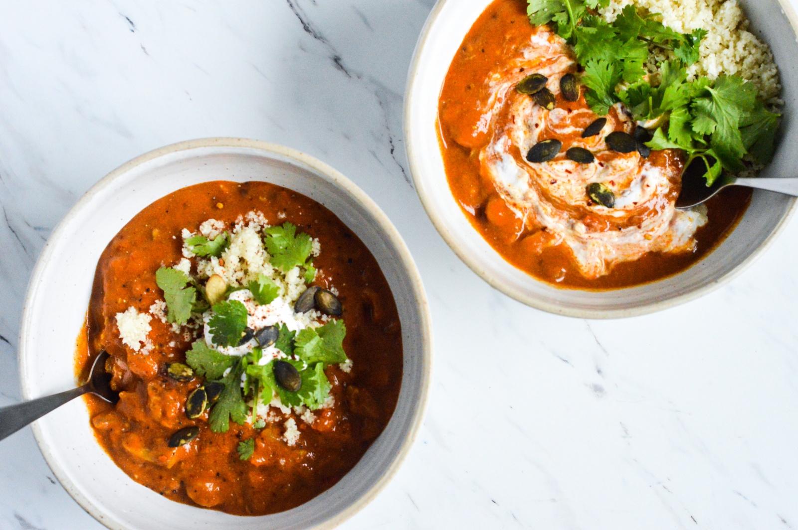 GutHealing Chicken Korma with Cauliflower Rice (Whole30 + Paleo