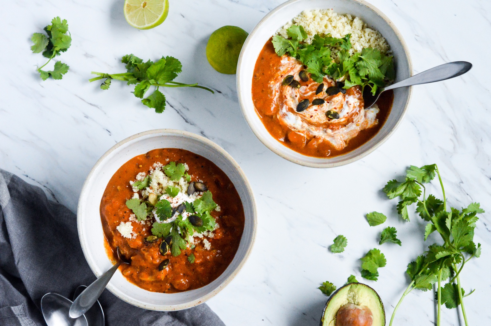 GutHealing Chicken Korma with Cauliflower Rice (Whole30 + Paleo