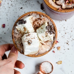 healthy hot cocoa
