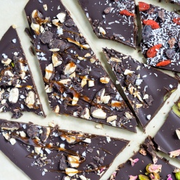 dark chocolate bark