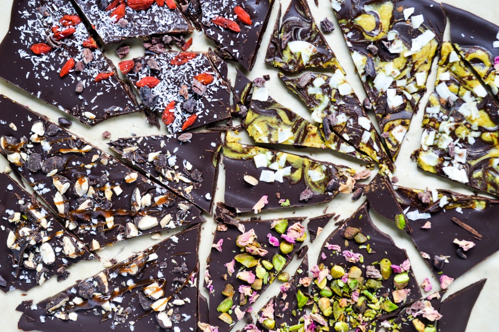 mood-boosting dark chocolate