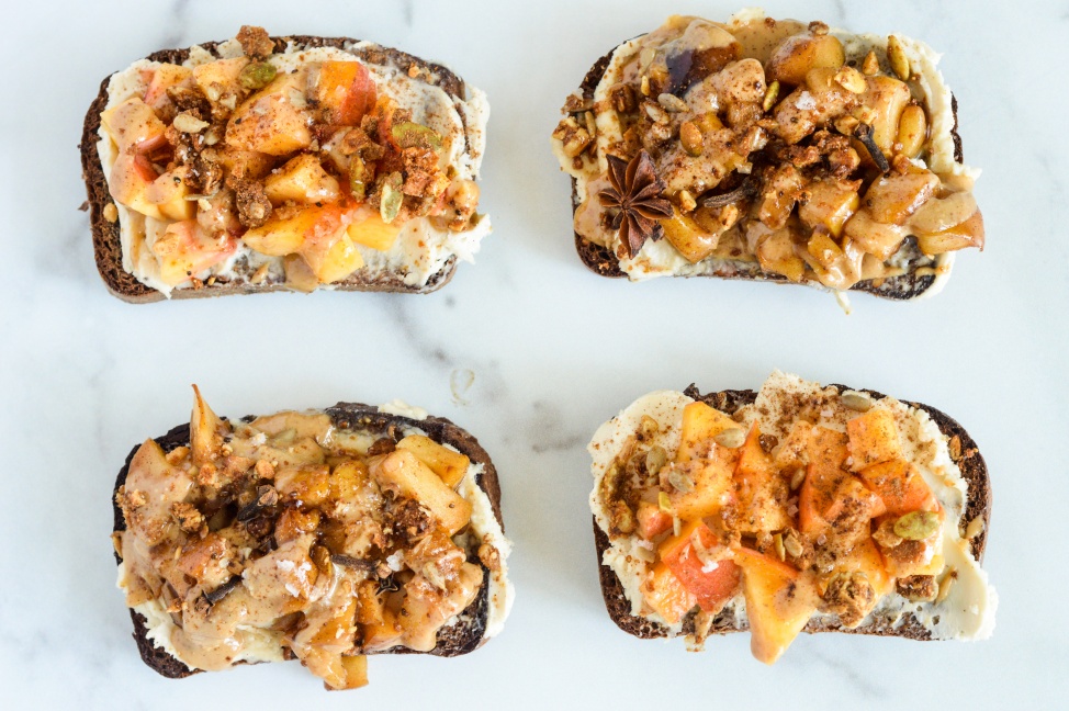 healthy toast