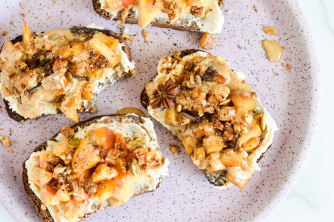 healthy toast