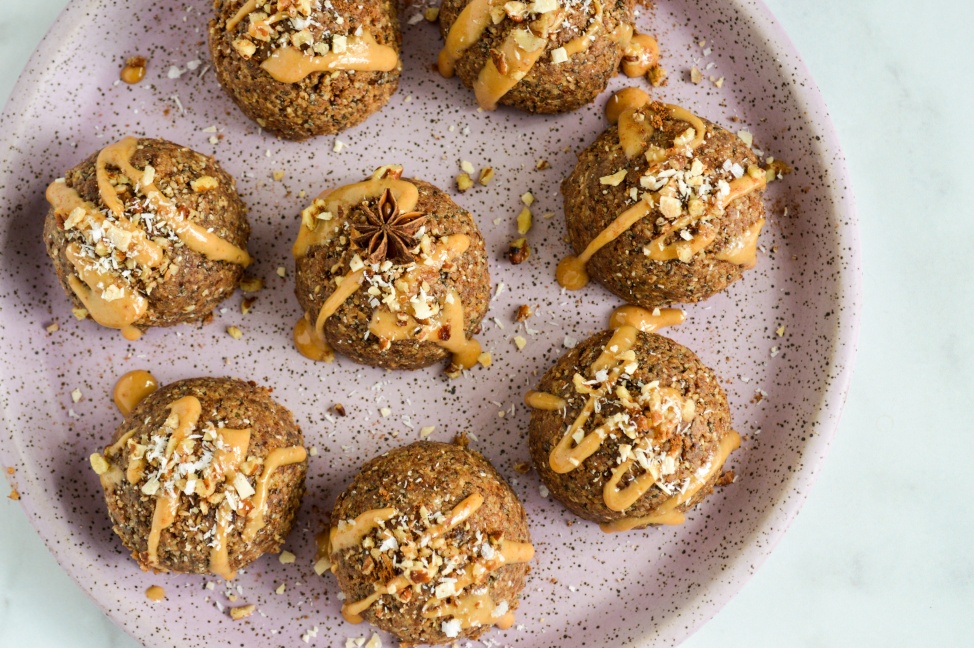 pumpkin spice energy balls