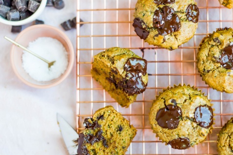 grain-free zucchini muffins