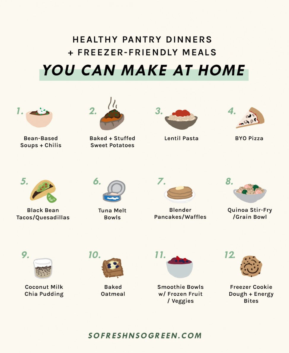 pantry dinners