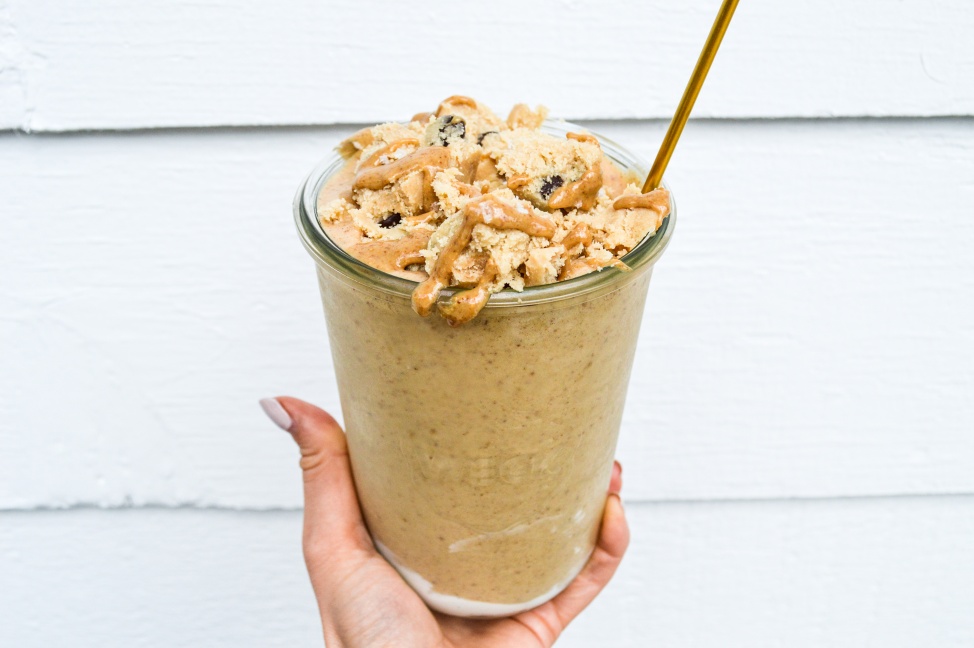 healthy cookie dough blizzard