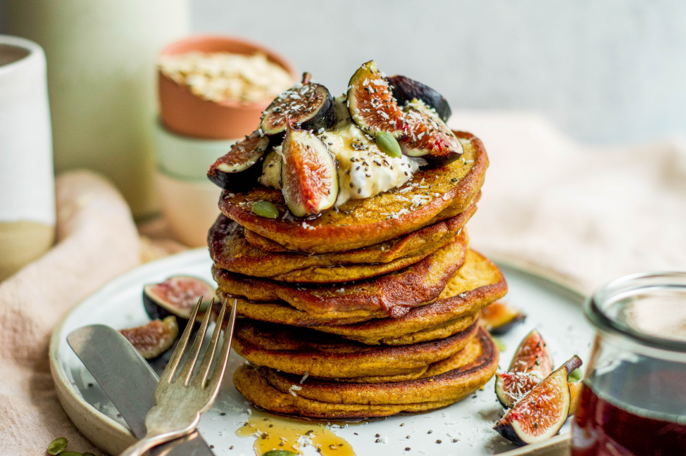 pumpkin spice pancakes