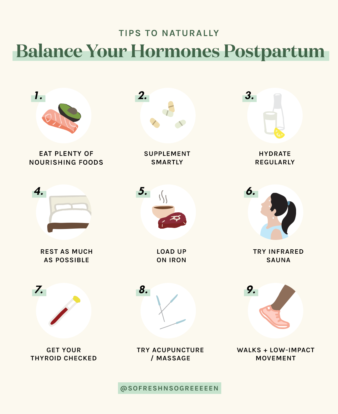 Naturally Balance Hormones Postpartum