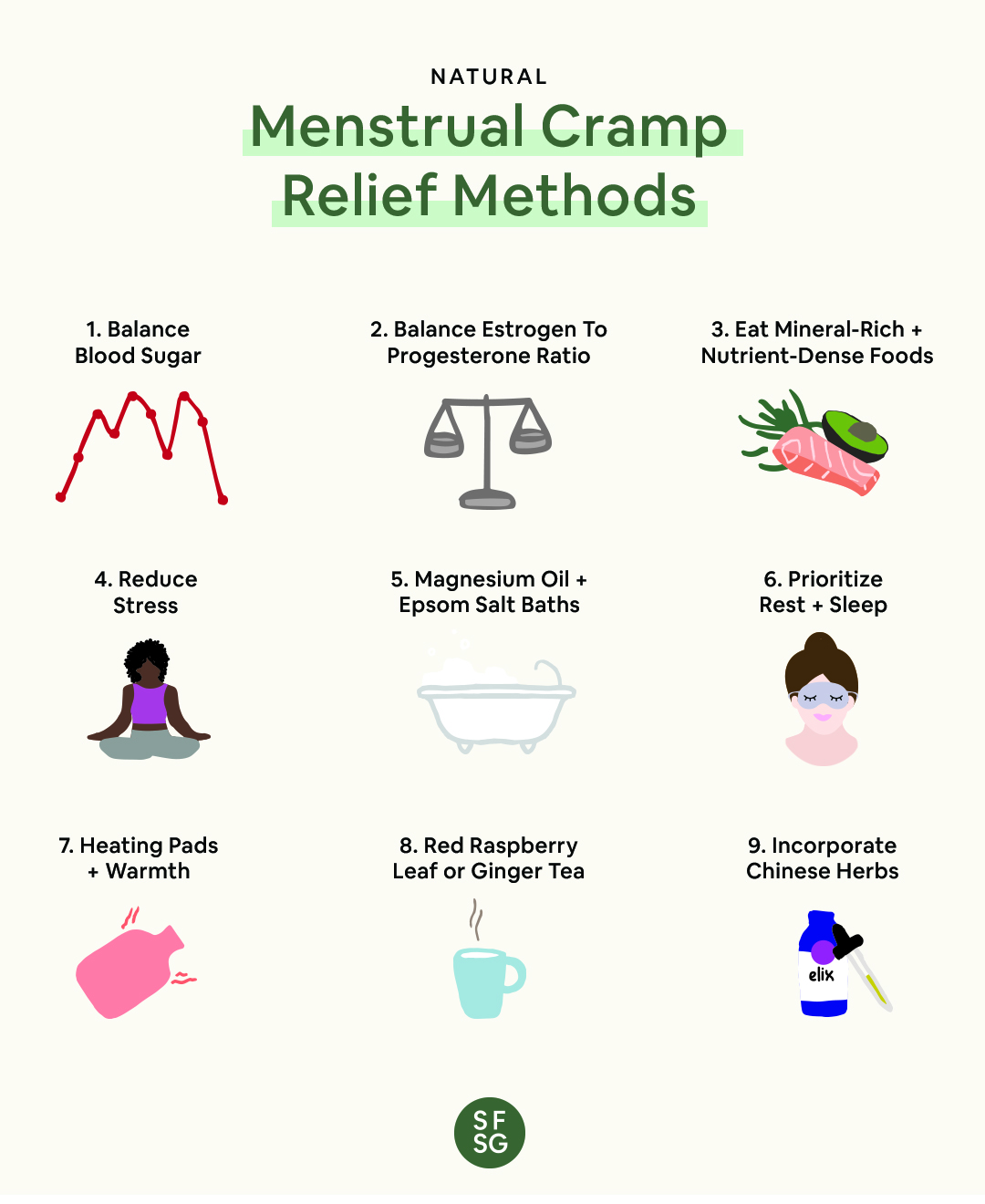 natural menstrual cramp relief methods