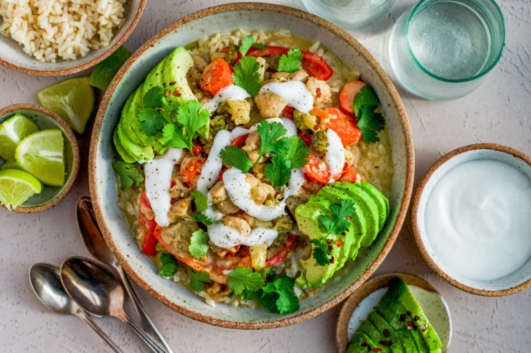 The BEST Avocado Curry