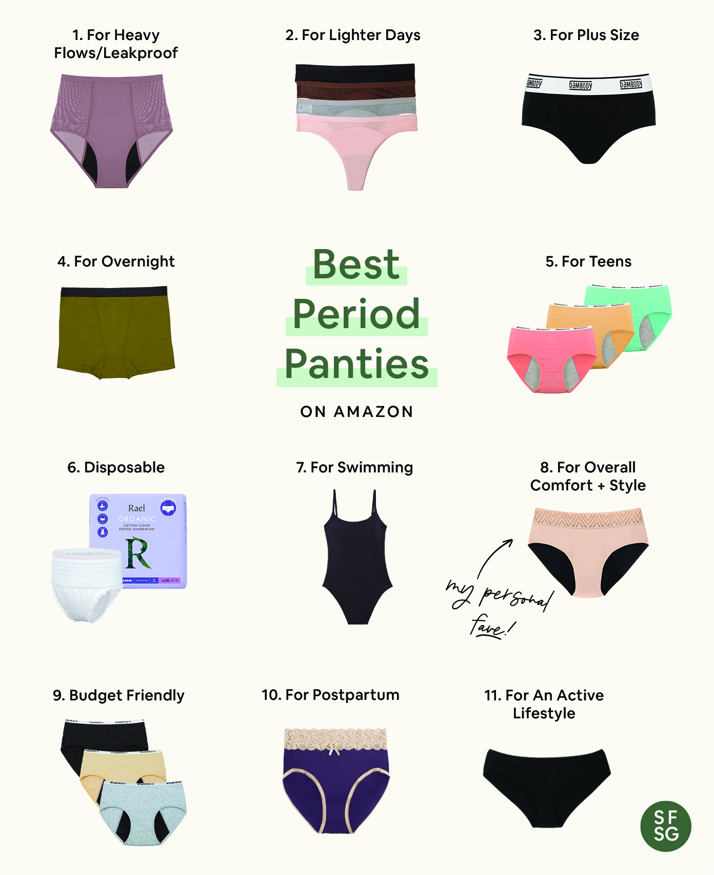 Luna Cup Menstrual Underwear Breathable Period Panties Postartum Inconvience Panty Multi Pack for Women Girls 