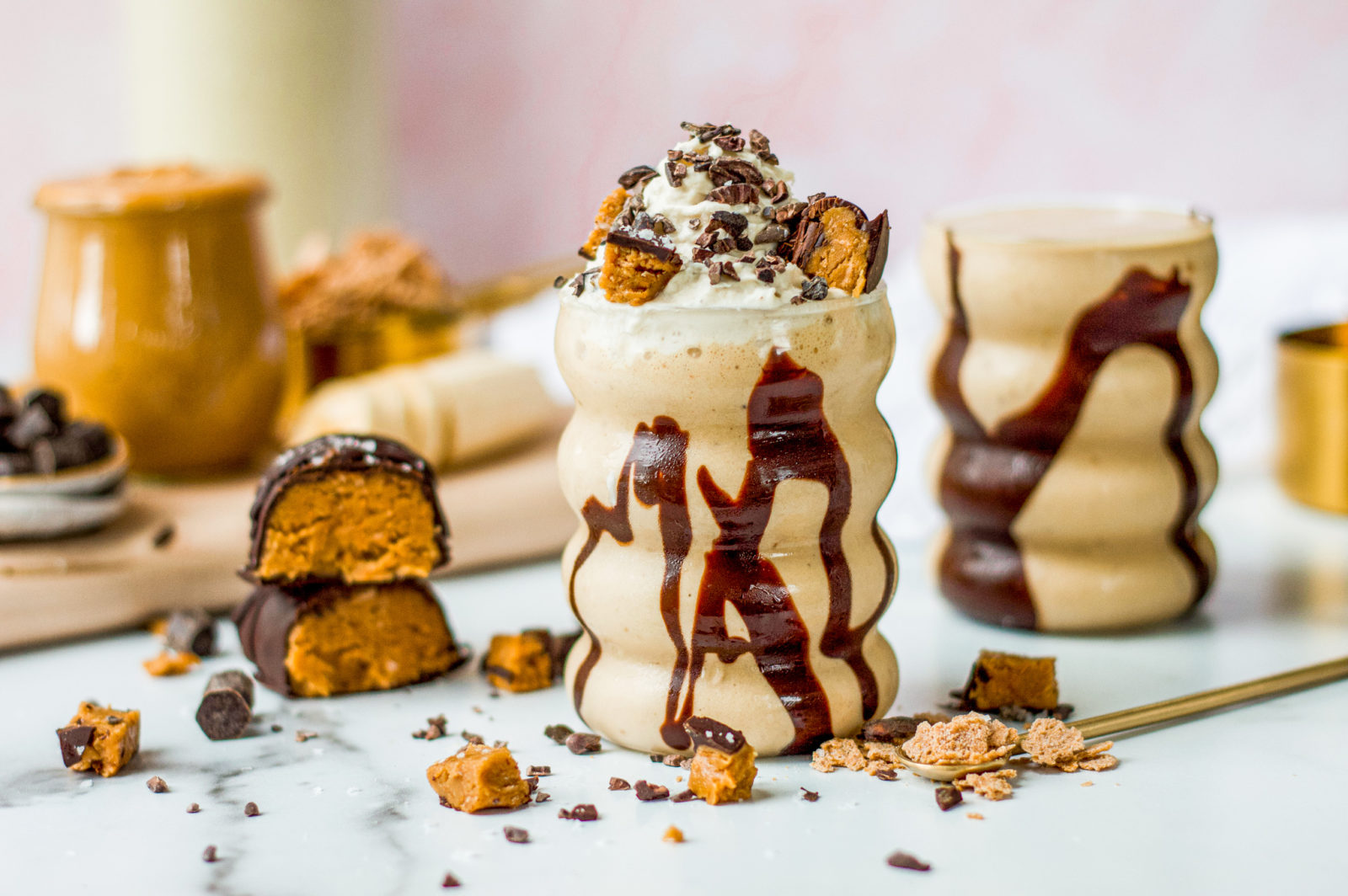 Healthy Copycat Butterfinger Blizzard » So Fresh N So Green