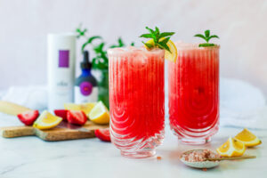 Easy Strawberry Lemonade Adrenal Cocktail » So Fresh N So Green