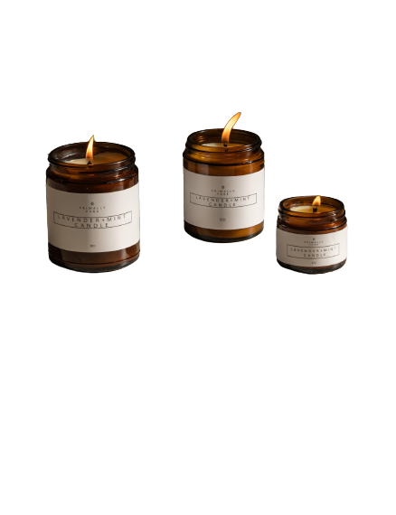primally pure holiday candles