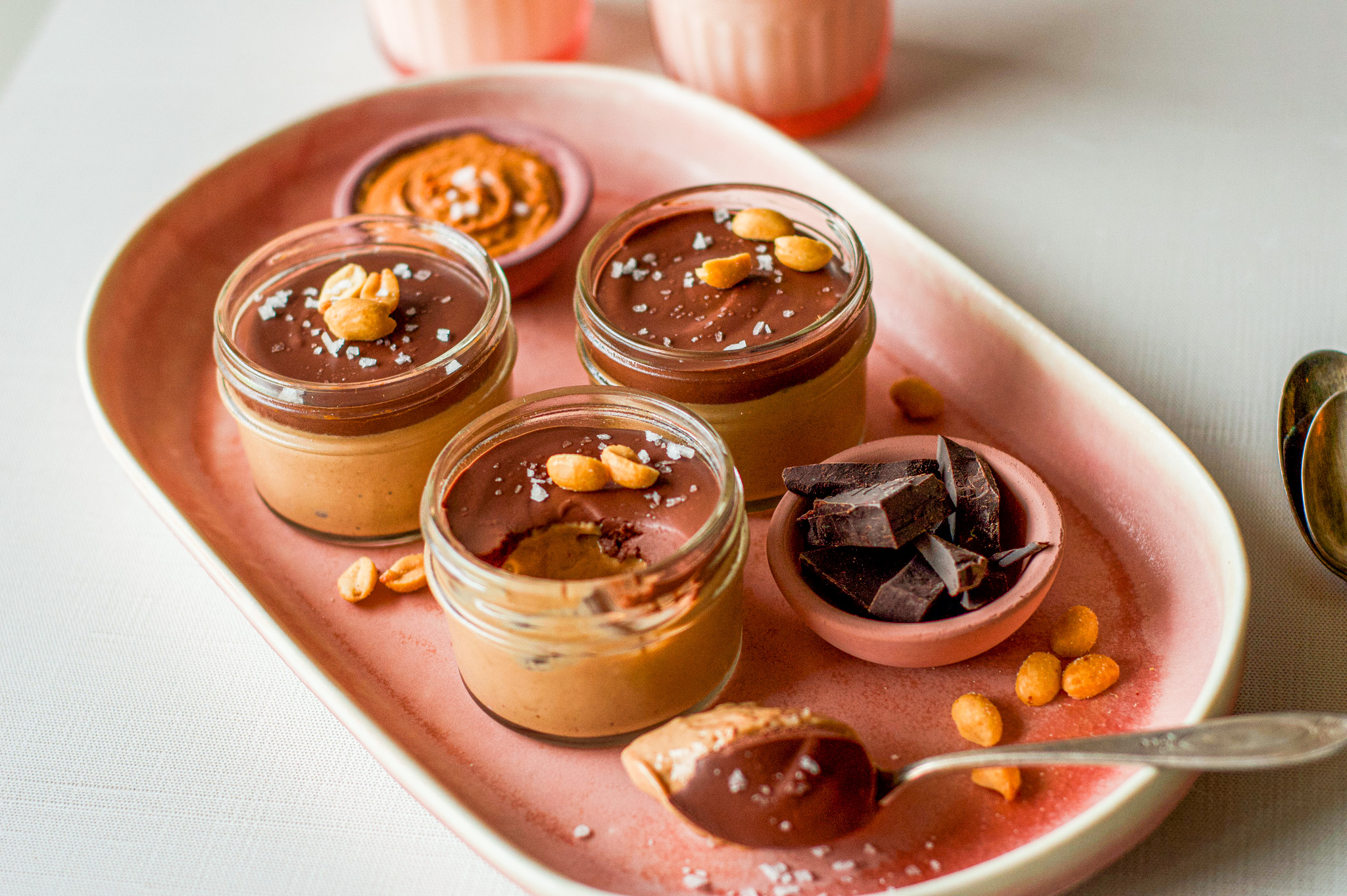 protein peanut butter cup pudding