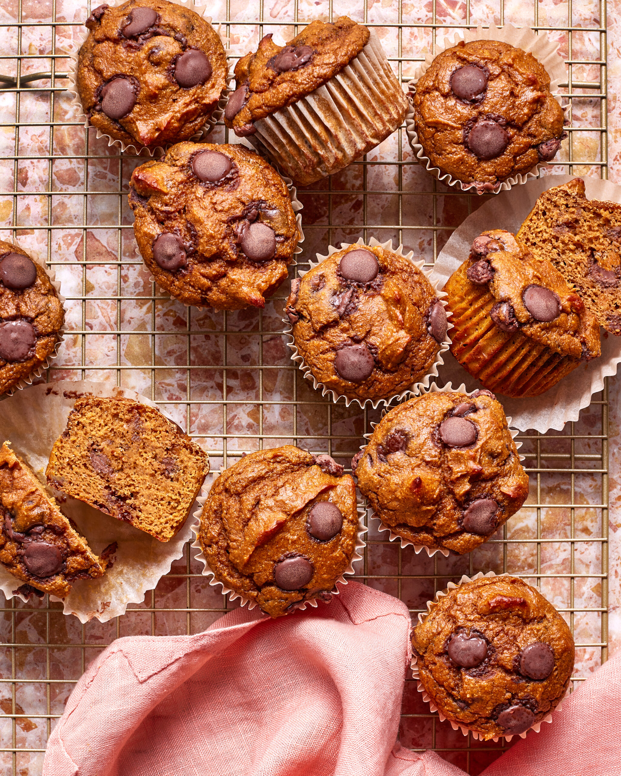 pumpkin cottage cheese muffins