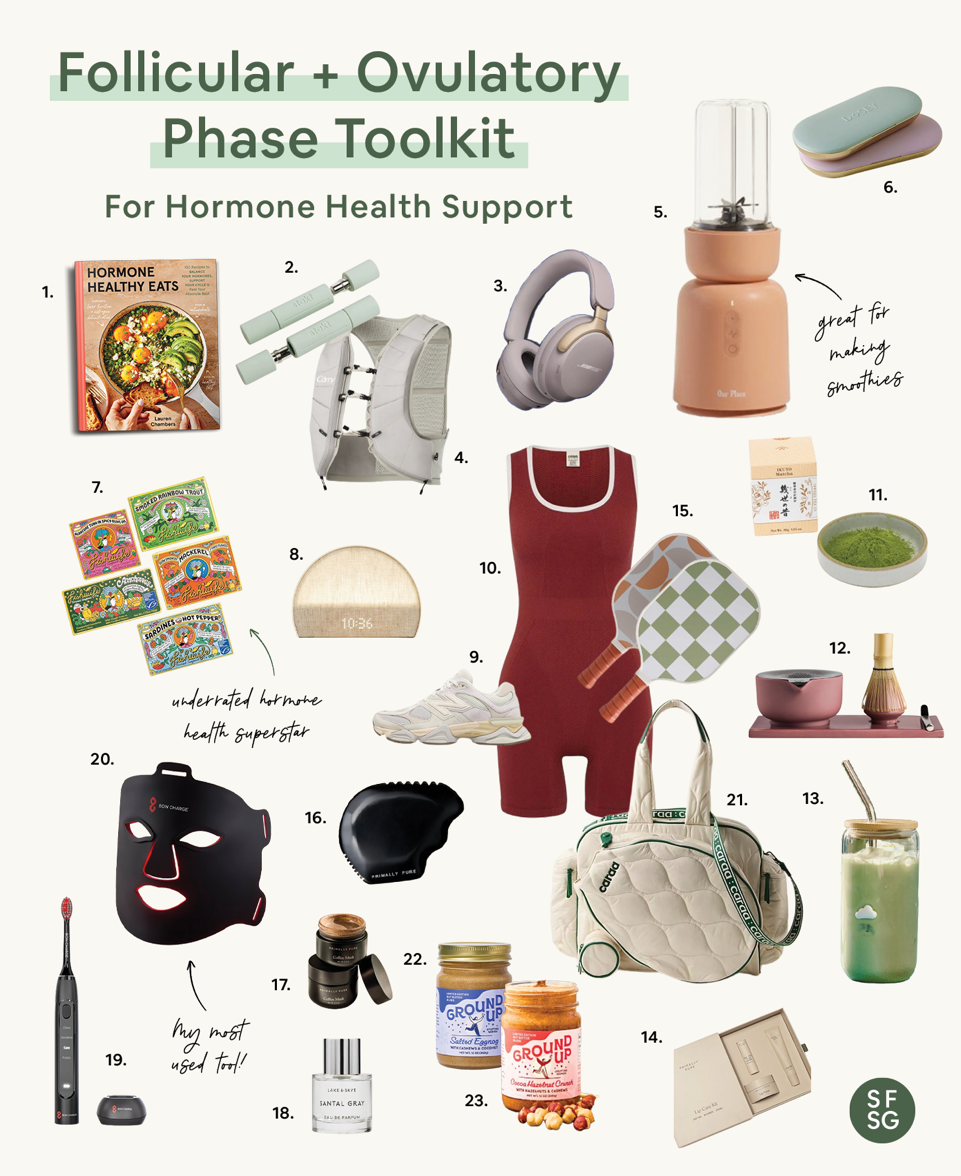 follicular + ovulatory phase gift guide